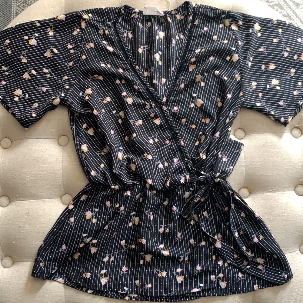 Sienna sky blouse